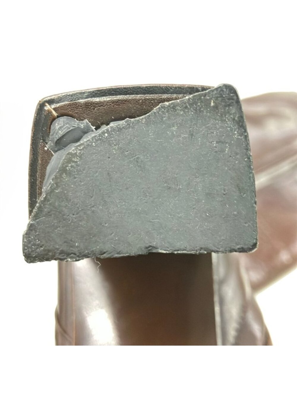 Gucci Long Boots 36c Ready Su Da Cu Brown Leather - Picture 8 of 8